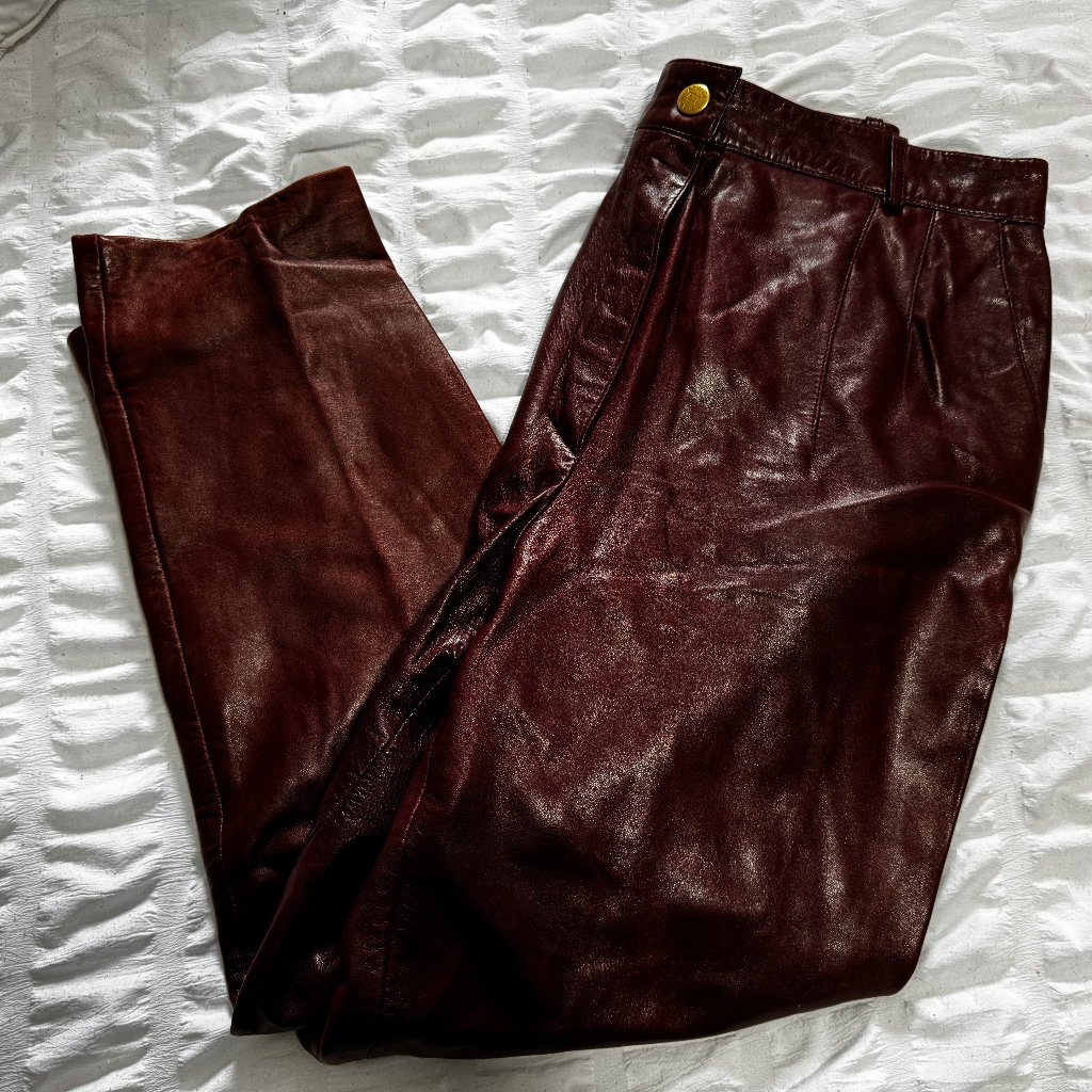 Escada Women's Leather Pants